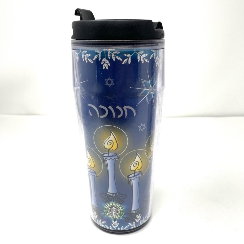 STARBUCKS Hanukkah Barista tumbler, rare, vintage collector’s piece, c2002